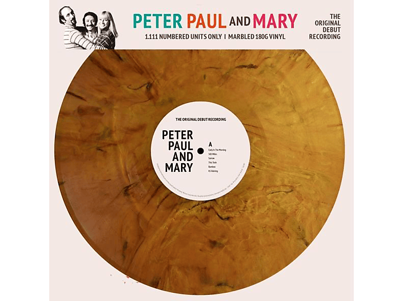 Paul And Mary Peter - 180 Mar Debut (Vinyl) - Gram The Original Recording-Limted