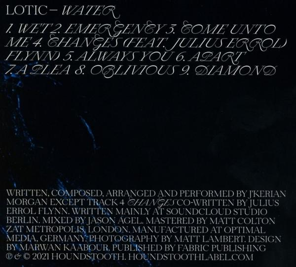 Lotic - Water  - (CD)
