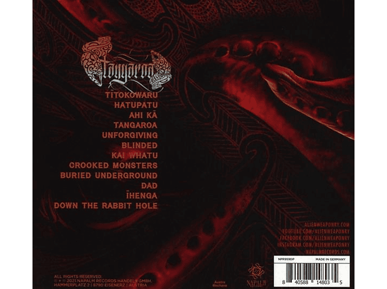 Thumbnail - Alien Weaponry - Tangaroa (CD)