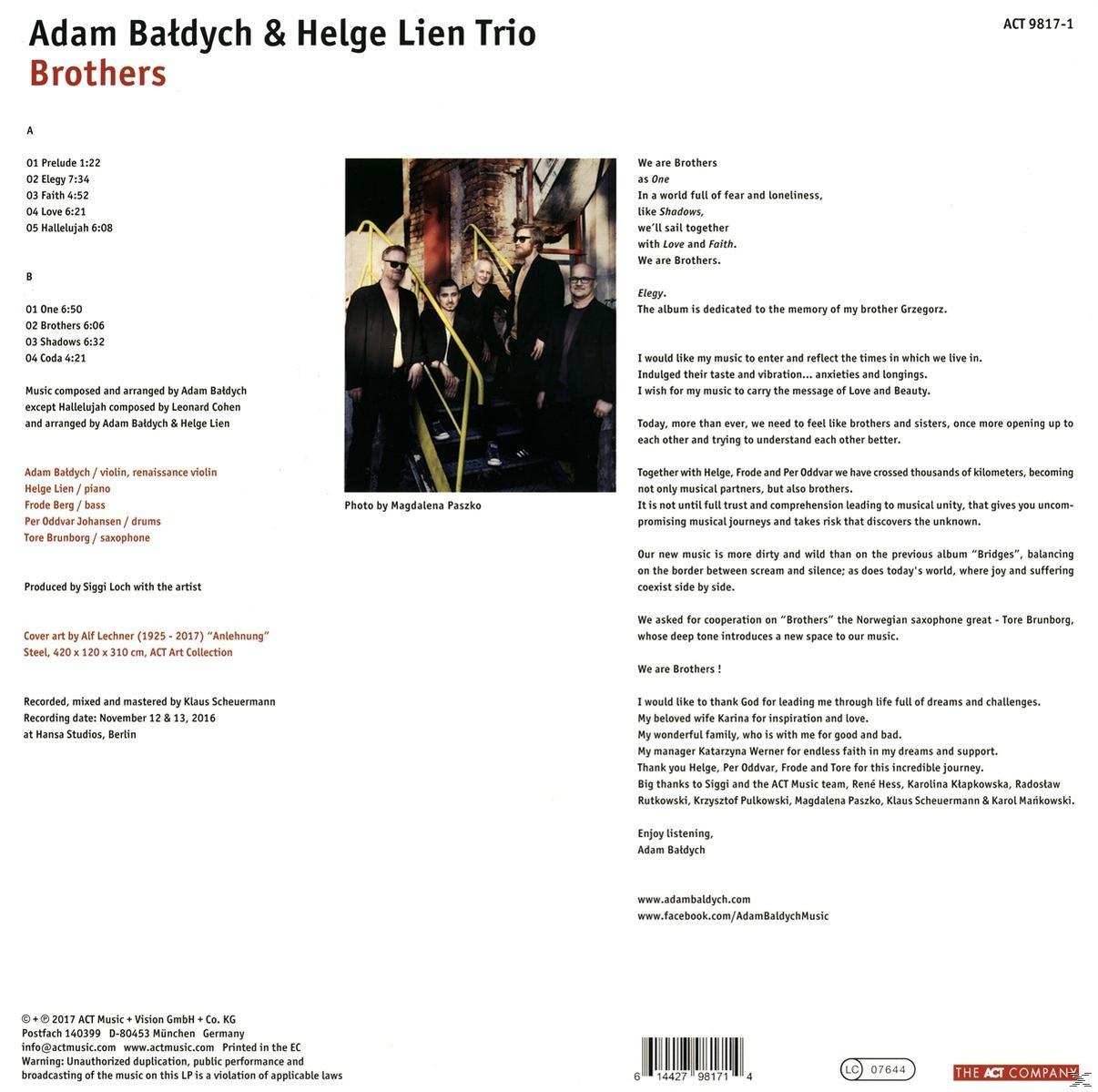Adam & Helge Lien Trio + Download) - Brothers (LP - Baldych