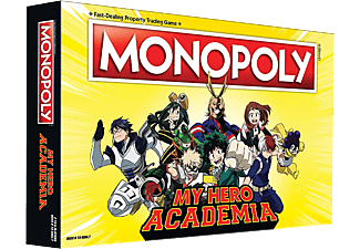 WINNING MOVES Monopoly - My Hero Academia (français) - Jeu de plateau (Multicolore)