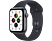 APPLE Watch Series SE - Aluminium kast Spacegrijs 44mm, Sportbandje Zwart (MKQ63NF/A)