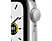 APPLE Watch SE (2nd generation) - Boîtier Aluminium Argenté 40mm, Bracelet Sport Bleu (MKNY3NF/A)