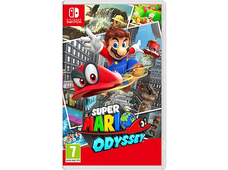 Super Mario Odyssey - Nintendo of Europe Switch [Game card]; Videogame