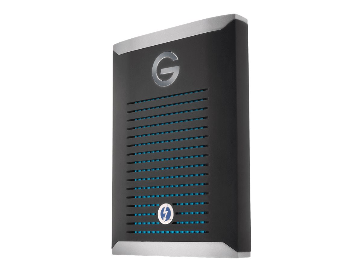 SANDISK PROFESSIONAL G-DRIVE PRO SSD Thunderbolt 3 Externe Festplatte, 2 TB SSD, extern, Grau/Silber