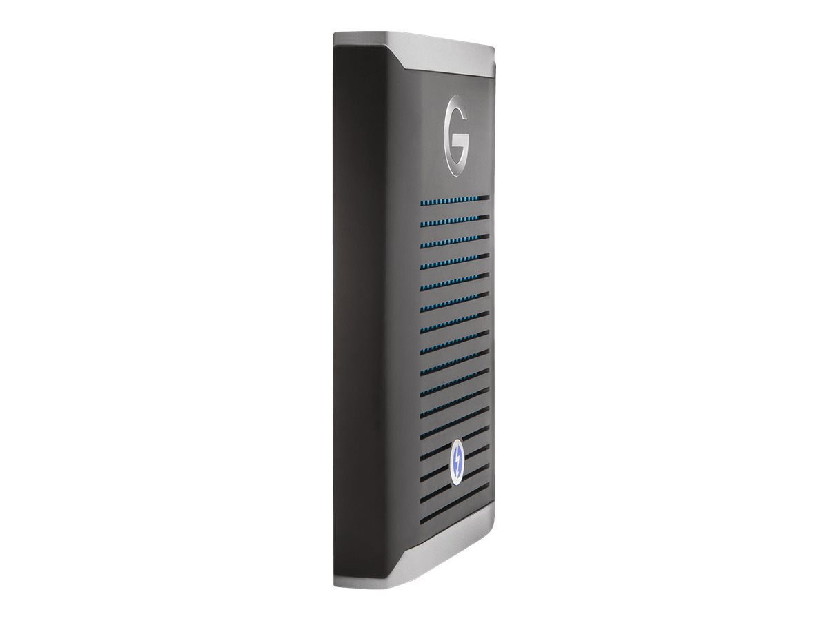 SANDISK PROFESSIONAL G-DRIVE PRO SSD Thunderbolt 3 Externe Festplatte, 2 TB SSD, extern, Grau/Silber