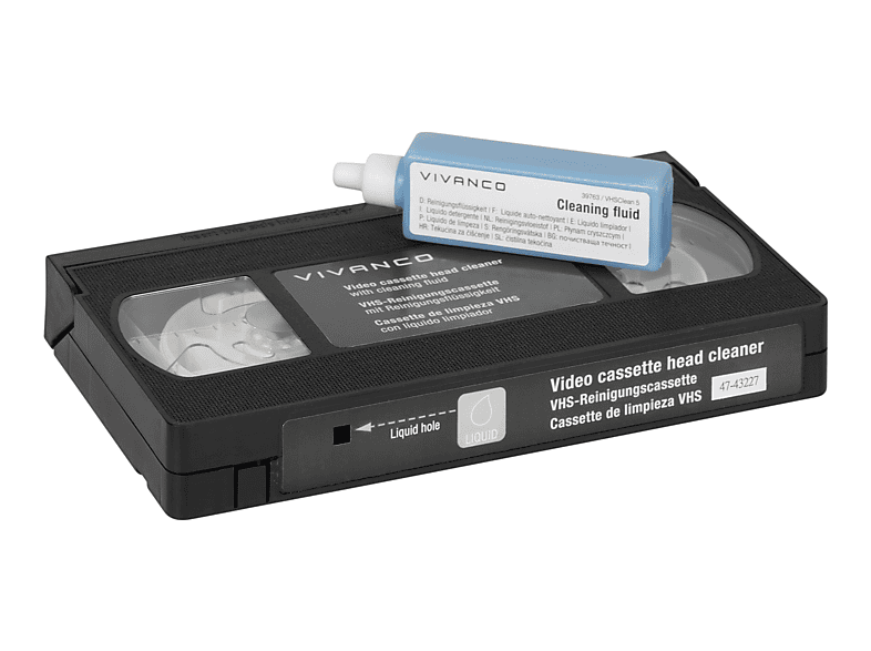 VIVANCO S-VHS, VHS-Reinigungscassette | MediaMarkt