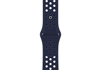 Persuasión historia Reunir Apple Watch Nike Sport Band, 45 mm, Fluoroelastómero ultraligero, Azul  marino noche/Azul marino místico | MediaMarkt