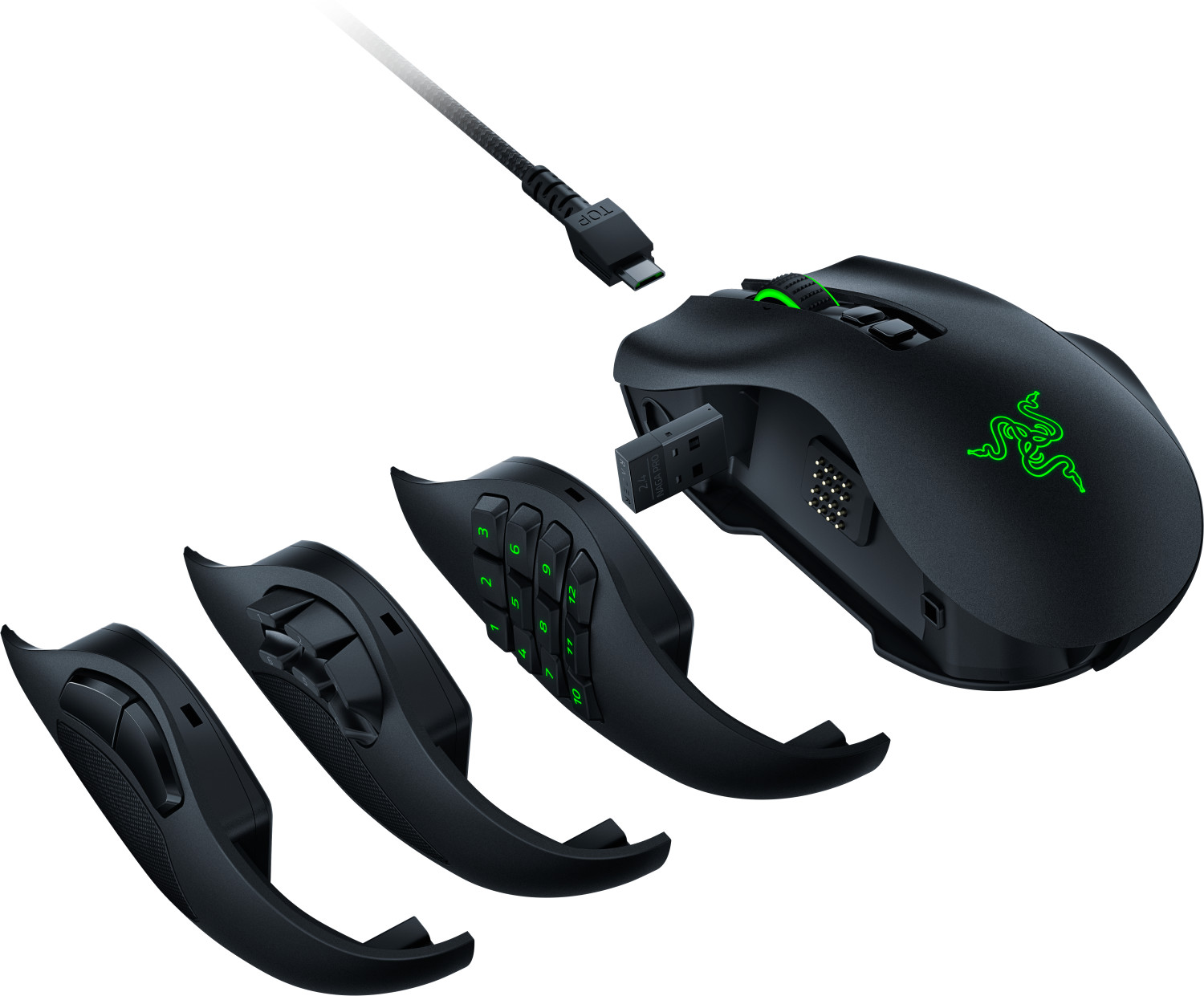 RAZER Naga Pro Gaming Muis - 20000 DPI