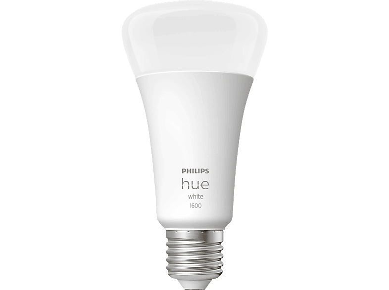 PHILIPS Hue E27 Einzelpack Warmweiß White LED Lampe