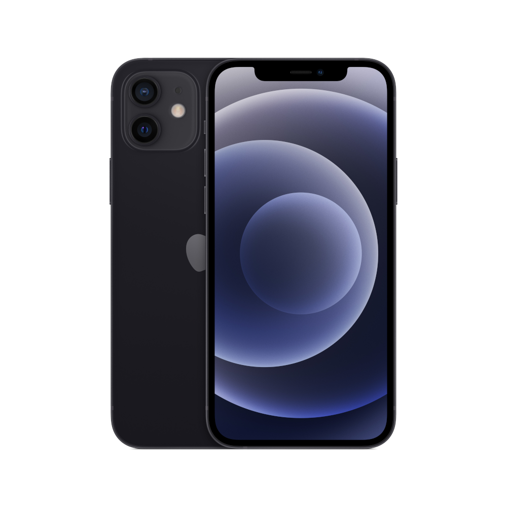 RENEWD iPhone 12 64 GB Black Reconditionné (2ND-P19164)