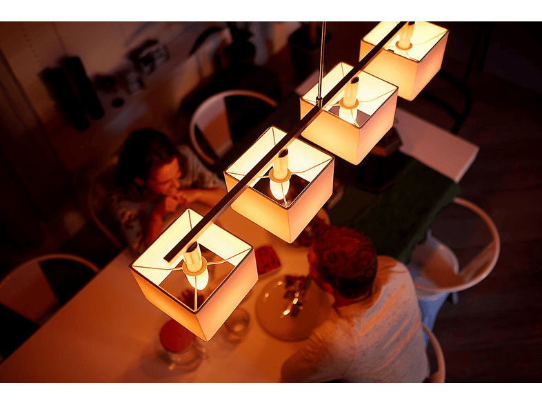 Philips Hue White & Col. Amb. Doppelpack E14 2x470; LED Lampe — Foto 5 von 5