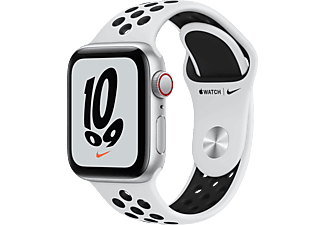 Asociación Red Colector Apple Watch Nike SE (2021), GPS+CELL, 40 mm, Caja de aluminio en plata,  Correa