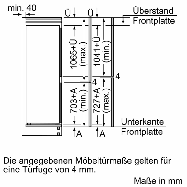 SIEMENS KI86SHDD0 iQ500 Kühlgefrierkombination (D, 272 l, 1772 mm hoch, k.A.)