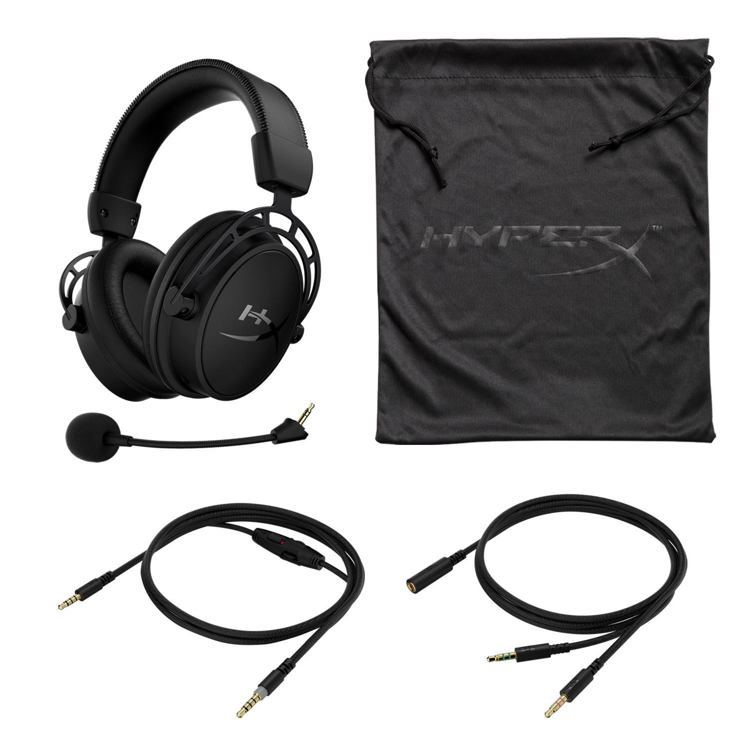HYPERX Cloud Alpha Blackout, Over-ear Gaming Headset Schwarz