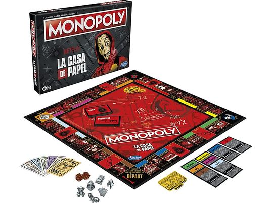 HASBRO Monopoly - La Casa de Papel (Französisch) - Brettspiel (Mehrfarbig)