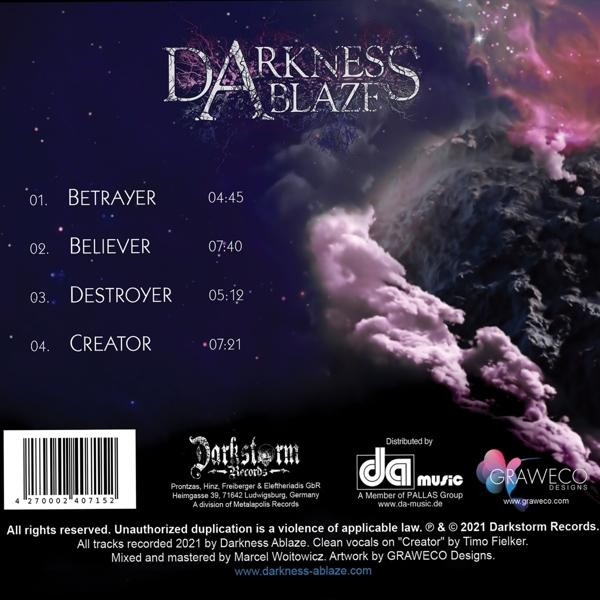 Darkness Ablaze - Creator  - (CD)