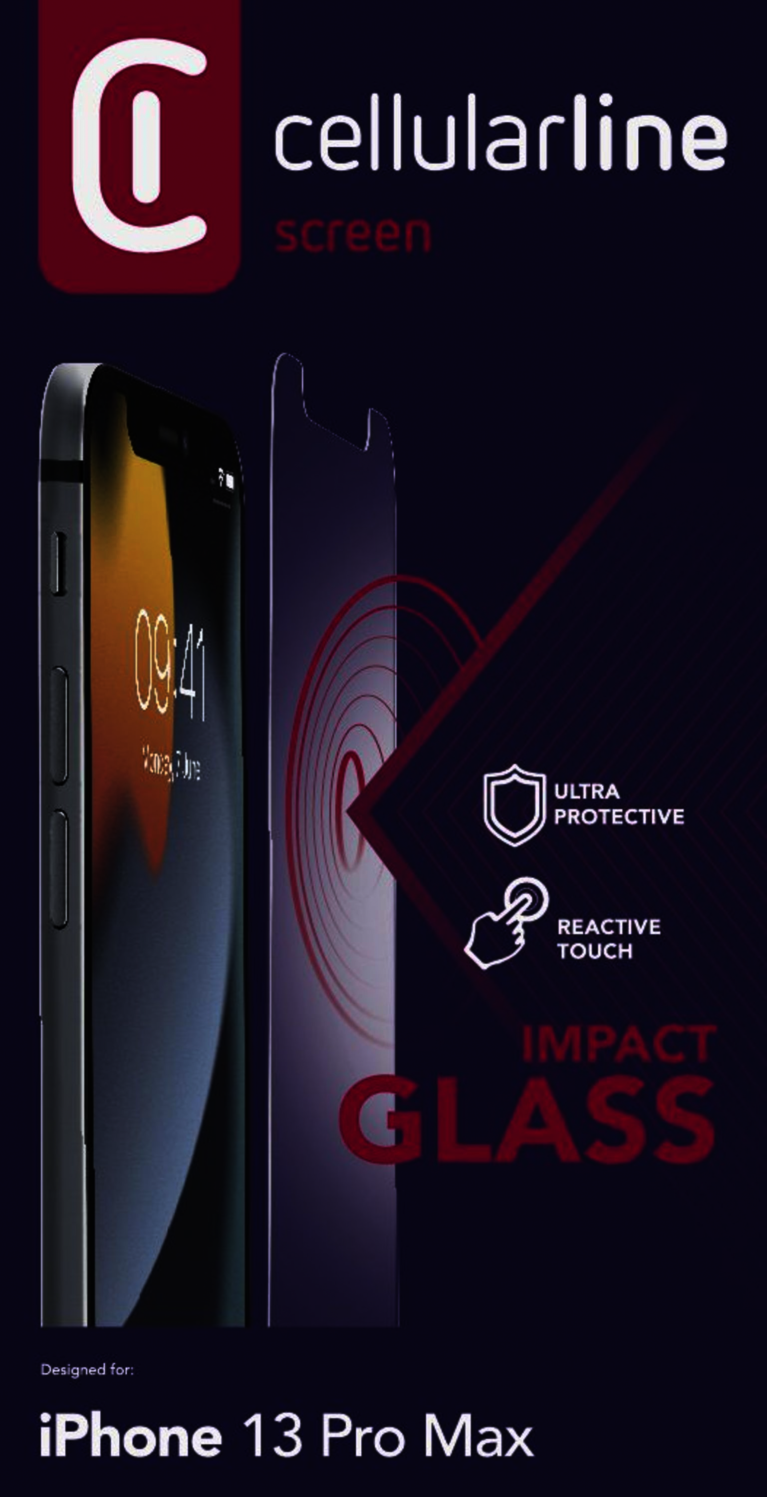 Ein Telefon mit Displayschutz neben dem Telefon mit aufgesetztem Schutz.