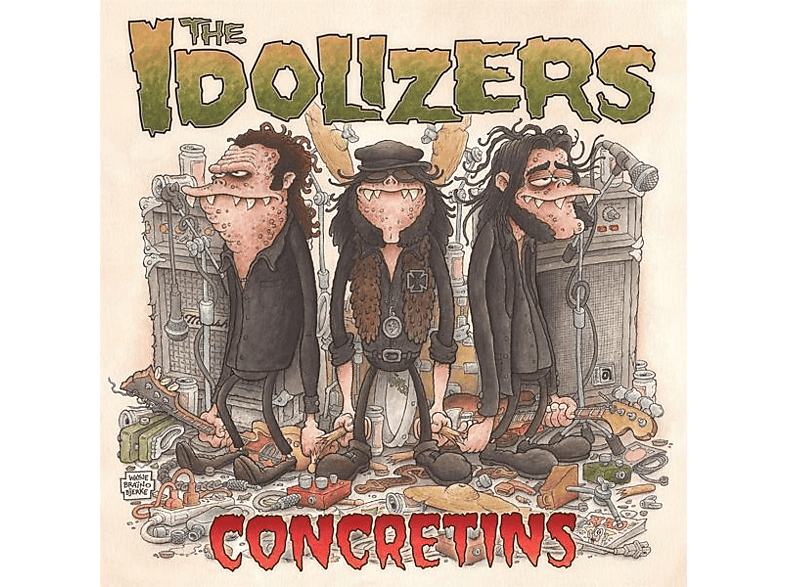 The Idolizers - Concretins  - (CD)