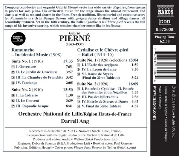 Darrell Ang) Orchestre National De Lille - Ramuntcho  - (CD)