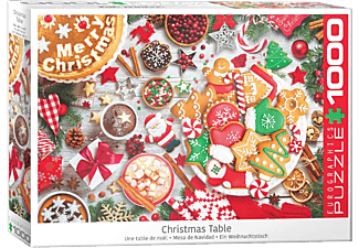 EUROGRAPHICS Une table de Noël (1000 pièces) - puzzle (Multicolore)
