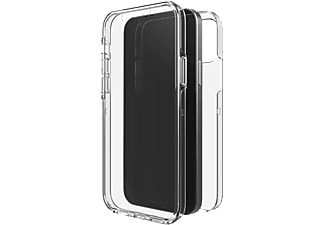 BLACK ROCK 360° Clear Case - Guscio di protezione (Adatto per modello: Apple iPhone 13 mini)