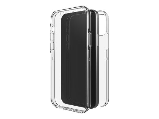 BLACK ROCK Clear Case 360 ° - Housse de protection (Convient pour le modèle: Apple iPhone 13 Pro)