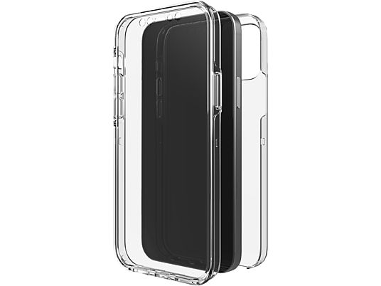 BLACK ROCK 360° Clear Case - Schutzhülle (Passend für Modell: Apple iPhone 13 Pro)