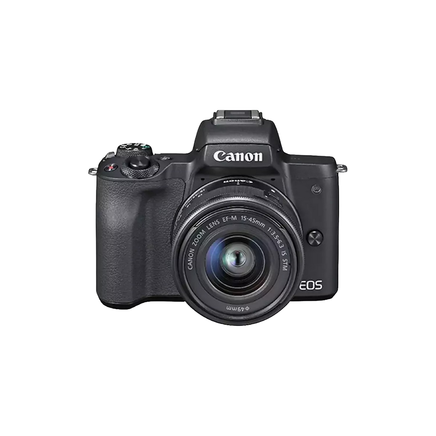 Evil Canon Eos m50 24.1 mp sensor cmos 4k wifi bluetooth negro efm 1545 stm kit 1545mm f3.56.3 milc 241 6000 x 4000 pixeles 24mp objetivo mirrorless m50+efm apsc iso 100 6400 3