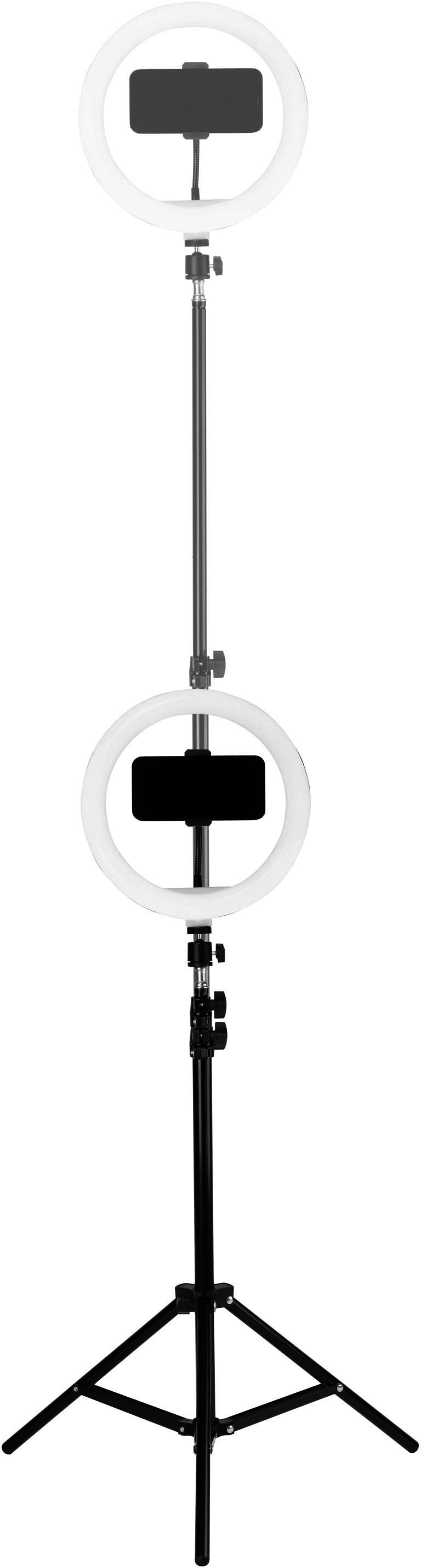 CELLULAR LINE Selfie Ring Pro Multicolor - Anneau lumineux à LED (Multicolore)