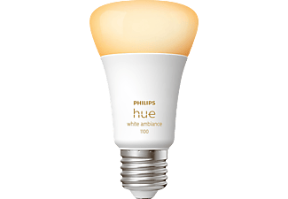 PHILIPS Hue White Ambiance E27 Einzelpack LED Lampe Warmweiß bis Kaltweiß