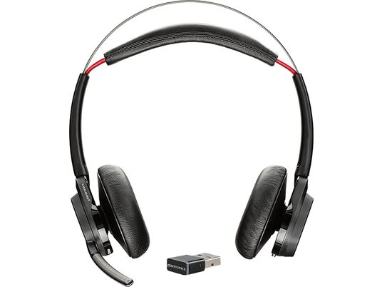 POLY Voyager Focus UC B825-M - Bluetooth Headset mit Ladestation 