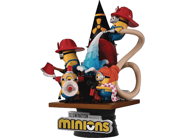 Abysse Corp Figurine Fire Fighter Diorama 15 Cm - Minions