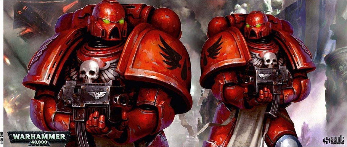 SEMIC Warhammer 40K - Space Marines Blood Angels - Tasse (Multicolore)