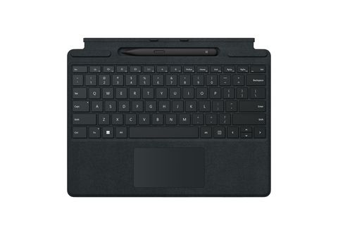 MICROSOFT Surface Pro Keyboard 2 Schwarz Slim Pen SATURN Signature Schwarz Tastatur mit kaufen Tastatur 