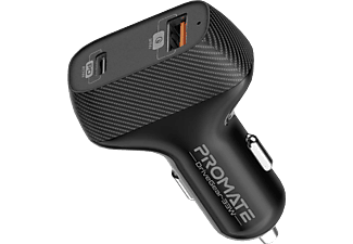 PROMATE DriveGear-33W - Autoladegerät (Schwarz)