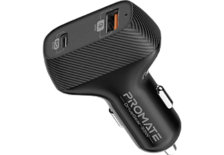PROMATE DriveGear-33W - Chargeur de voiture (Noir)