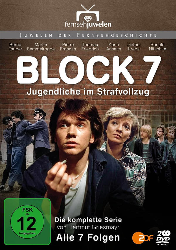 Block 7-Jugendliche im Strafvollzug Serie Die komplette - DVD