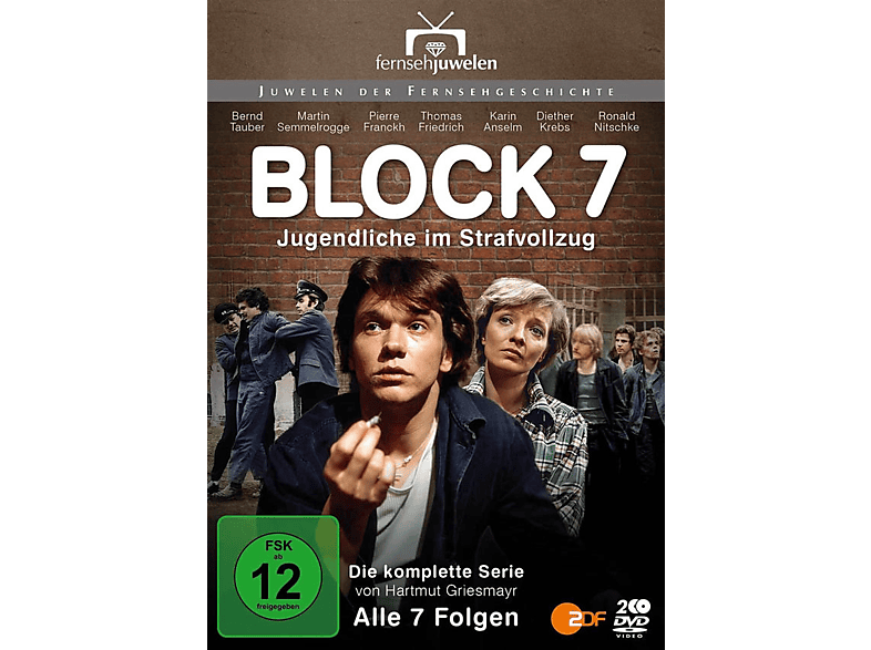 Block 7-Jugendliche im Strafvollzug - Die komplette Serie DVD