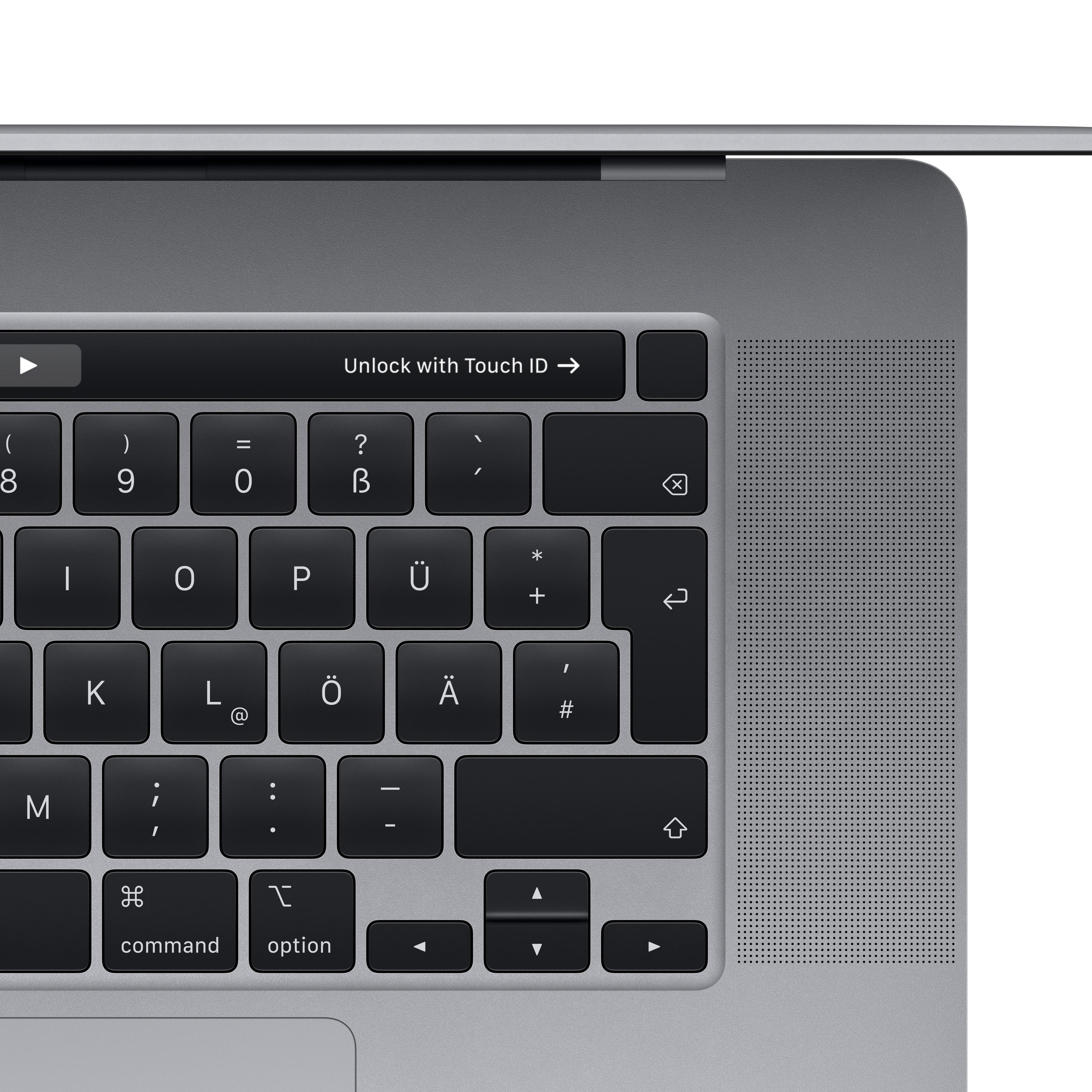 APPLE MVVK2D/A MBP 16 CTO I9-9880H/16/1 TB Z0Y0 - 16 Zoll - Intel® Core™ i9 - - 16 GB - 1 TB - macOS