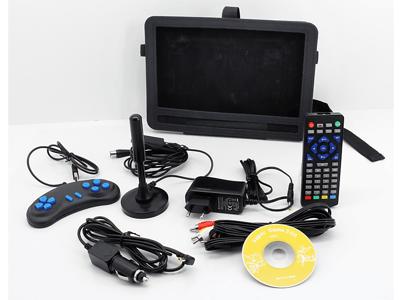 SOUNDMASTER PDB1910SW Portabler DVD Player, schwarz — Foto 4 von 4