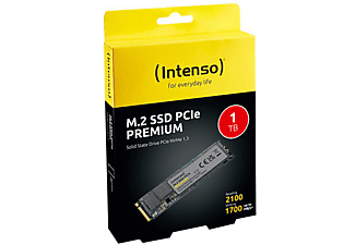 INTENSO M.2 Festplatte Retail, 1 TB SSD M.2 via PCIe, intern
