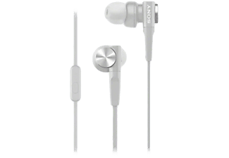 SONY MDR-XB55APW vezetékes fülhallgató mikrofonnal, fehér