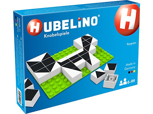 HUBELINO Tangram - Knobelspiel (Mehrfarbig)