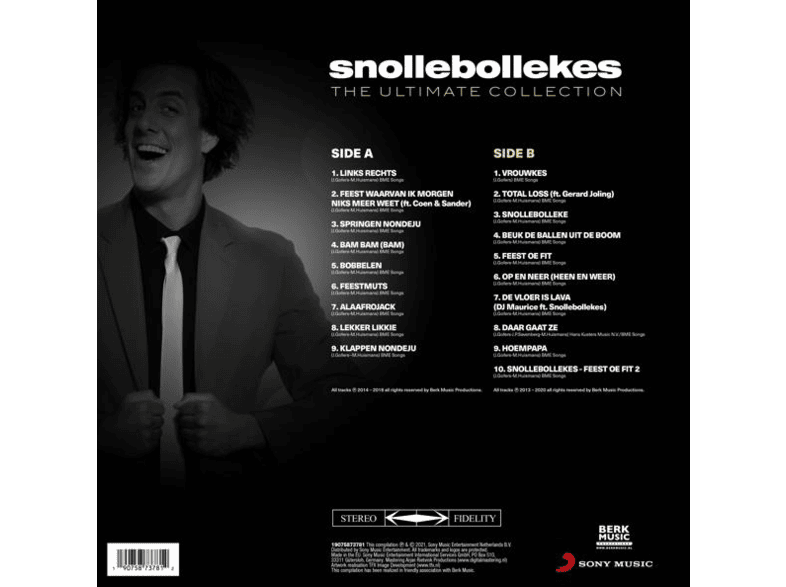 roman Continent specificatie Snollebollekes - The Ultimate Collection - LP LP