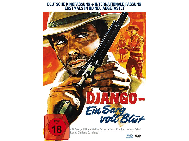 voller (Kinofassung+Langf.) Sarg Blut Django-Ein DVD