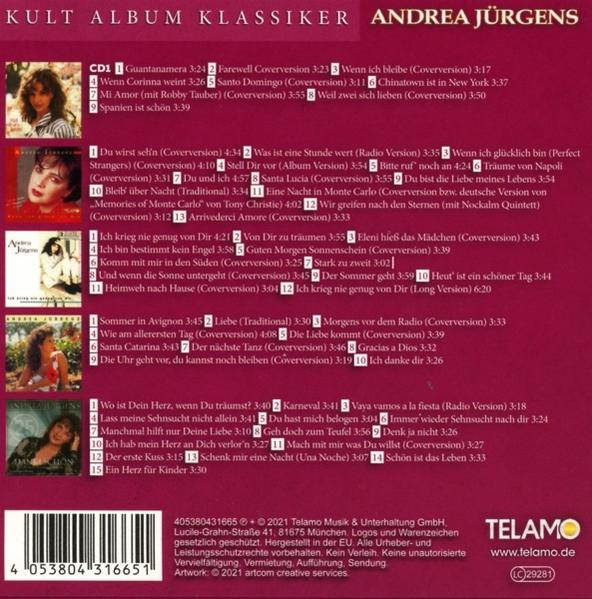 (CD) Album Klassiker Jürgens - Kult Andrea -