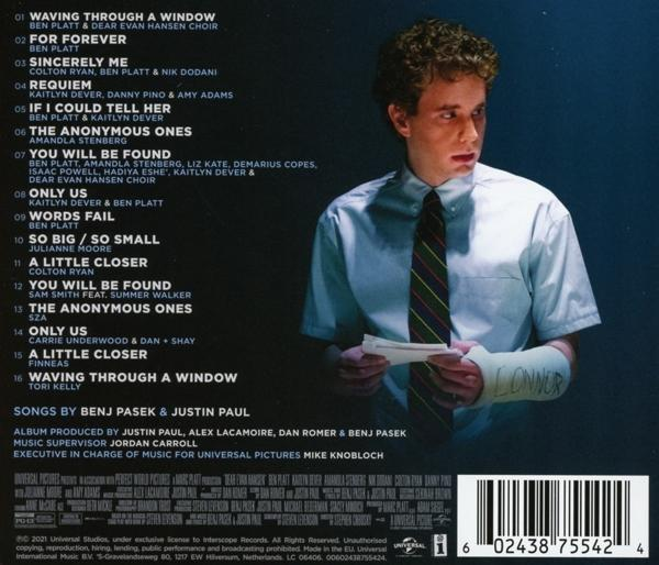 VARIOUS - Dear Evan Hansen  - (CD)