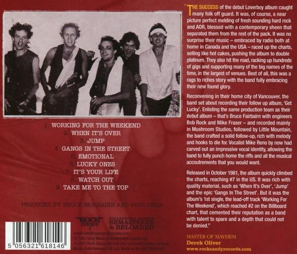 Loverboy - Get Lucky (Collector's Edition)  - (CD)