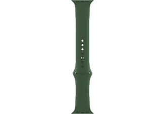 Apple Watch Sport Band, 45mm, Fluoroelastómero especial de alto rendimiento con cierre de clip, Verde trebol